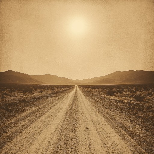 This electrifying americana track captures the essence of a high speed chase on a dusty desert road. Featuring fast paced banjo plucking, urgent fiddle lines, and pounding drums, it evokes a feeling of danger and excitement, perfect for thrill seekers and adventurers. The relentless tempo and raw energy keep listeners on the edge of their seats.