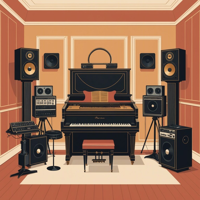 Taking inspiration from the grandeur of 18th century music chambers, this piece merges classical harpsichord precision with the laid back vibes of modern groove, crafting a delightful contrast that resonates with both history buffs and modern listeners.