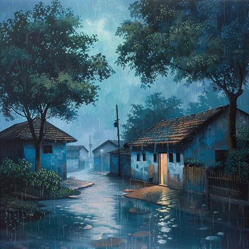 Experience the peaceful essence of a monsoon morning through serene instrumental music, weaving in delicate raindrops and the depth of emotions to evoke nostalgia and calmness