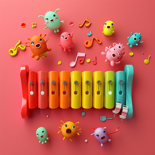 An uplifting and energetic nursery rhyme instrumental, featuring whimsical melodies and joyful rhythms that evoke a lively and carefree atmosphere perfect for children's entertainment and early childhood education