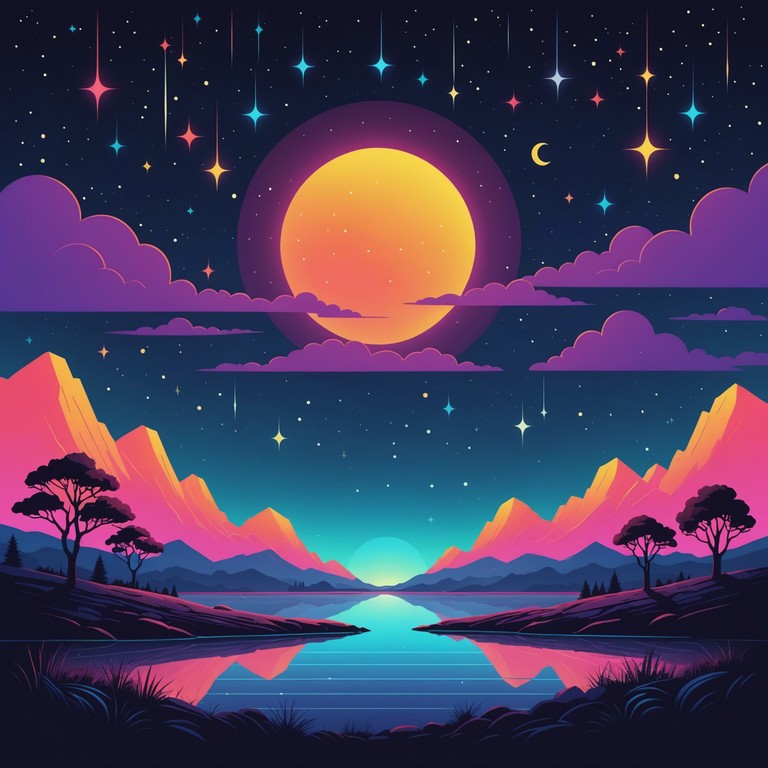 Embark on a sonic journey with stardust dreamscape groove, a track designed to transport the listener to a surreal dreamscape filled with dazzling synths and hypnotic rhythms. Lively yet serene, this piece balances between dreamy escapism and dance worthy beats, perfect for late night dance floors or tranquil twilight moments.