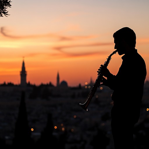 An instrumental track that weaves traditional jewish musical elements into a serene and peaceful arrangement. The gentle clarinet leads the melody, creating a reflective and spiritual ambiance that transports the listener to sacred spaces.