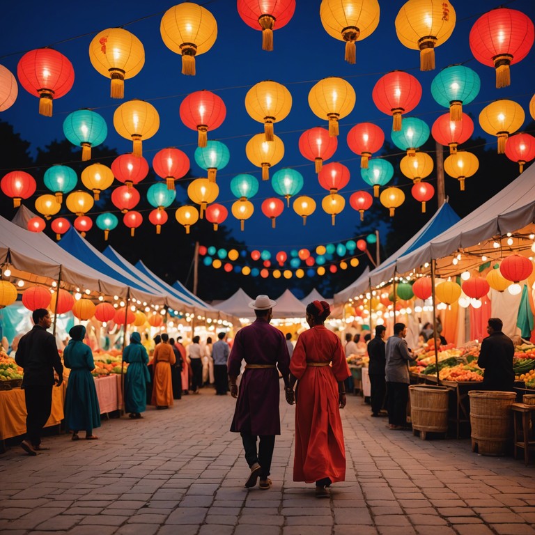 Blending the lively rhythms of traditional polka with middle eastern instrumental inflections, this track evokes images of a whimsical bazaar dance party under the desert moon. Enriched with exotic scales and energetic beats, it promises a journey through culturally rich soundscapes.