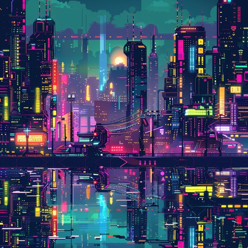 Warm synthesizer tones take you through a neon lit journey, evoking memories filled with bittersweet nostalgia and melancholic reflections.