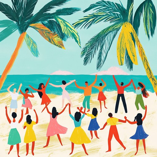 An instrumental salsa composition bursting with infectious rhythms and uplifting melodies that transport you to a sun drenched beachfront dance party. Expect vibrant brass sections, playful piano riffs, and robust percussion that invite you to dance with pure joy and abandon