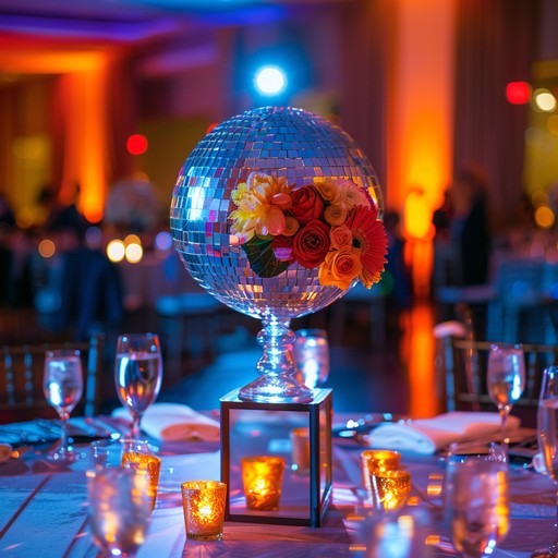 A vibrant, playful house track with a sprinkling of shimmering disco elements, groovy basslines, catchy melodies, and upbeat rhythms designed to make listeners dance. Perfect for a fun, nostalgic night out or any energetic celebration.