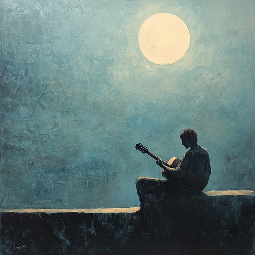 This instrumental composition combines the romantic essence of troubadour melodies with a sultry and heartfelt performance. The arrangement centers around delicate yet expressive guitar play, weaving tender arpeggios and gentle strums that evoke the enchanting ambiance of moonlit nights. Ideal for evoking feelings of love and longing, each note resonates with passion, making it perfect for settings that require a gentle, romantic mood. This instrumental composition combines the romantic essence of troubadour melodies with a sultry and heartfelt performance. The arrangement centers around delicate yet expressive guitar play, weaving tender arpeggios and gentle strums that evoke the enchanting ambiance of moonlit nights. Ideal for evoking feelings of love and longing, each note resonates with passion, making it perfect for settings that require a gentle, romantic mood.
