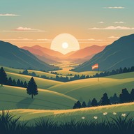 serene anthem celebrating national pride