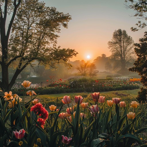 This cheerful contemporary classical waltz captures the light hearted and uplifting essence of a joyful sunrise. The piano takes center stage with lively, rhythmic patterns, while the strings and light percussion add depth and excitement. Dynamic shifts provide a rich, engaging experience, making it perfect for evoking a sense of happy beginnings.