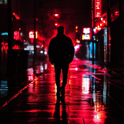 A blend of funky basslines and eerie synths creates a spine tingling atmosphere, drawing listeners into a mysterious nocturnal adventure