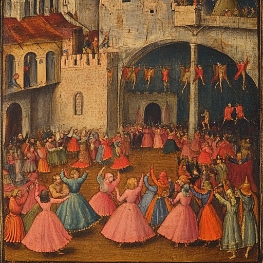 A cheerful and uplifting instrumental tune inspired by medieval troubador traditions, featuring lively and melodic string sections. This composition conjures up images of lively courts and jovial gatherings in medieval halls, capturing the spirit of celebration and storytelling with a modern twist.