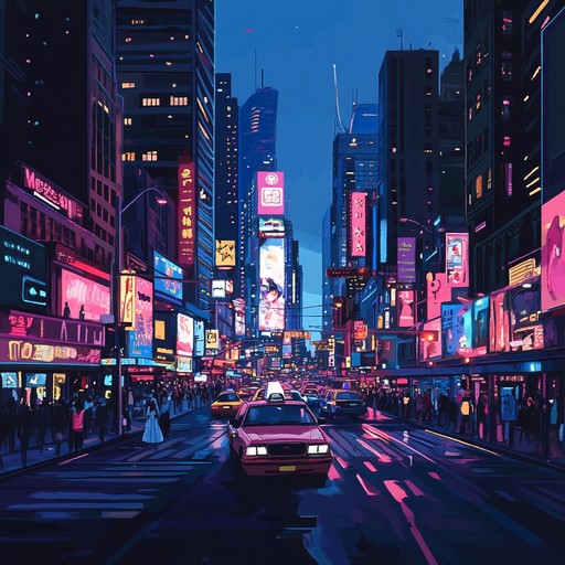 An uplifting, high energy track that captures the bustling vibe of urban nightlife. Neon lights flicker as the music pulses with a liberating rhythm and dynamic progression, leading listeners through the heart of a vibrant cityscape. This track blends modern urban beats with melodic synths, creating a liberating journey that captures the essence of freedom in the city.