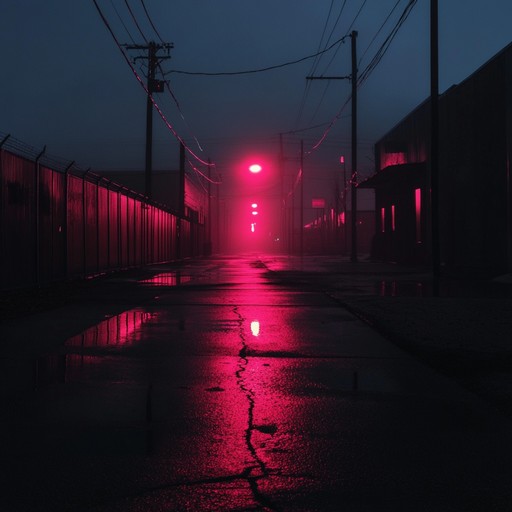 Experience a darkwave journey with vintage synthesizers, foreboding rhythms, and an atmosphere steeped in mystery. The sound captures the essence of walking through an abandoned city illuminated only by flickering neon signs.