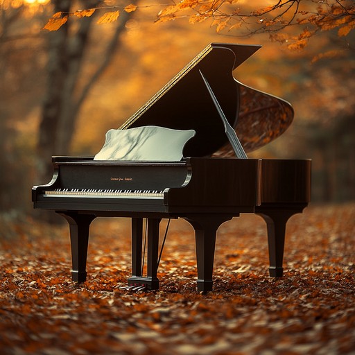 This composition features gentle piano flourishes that softly dance like autumn leaves, capturing moments of introspection and gentle nostalgia. Ideal for a serene and intimate listening experience, creating a beautiful connection with the listener's emotions.