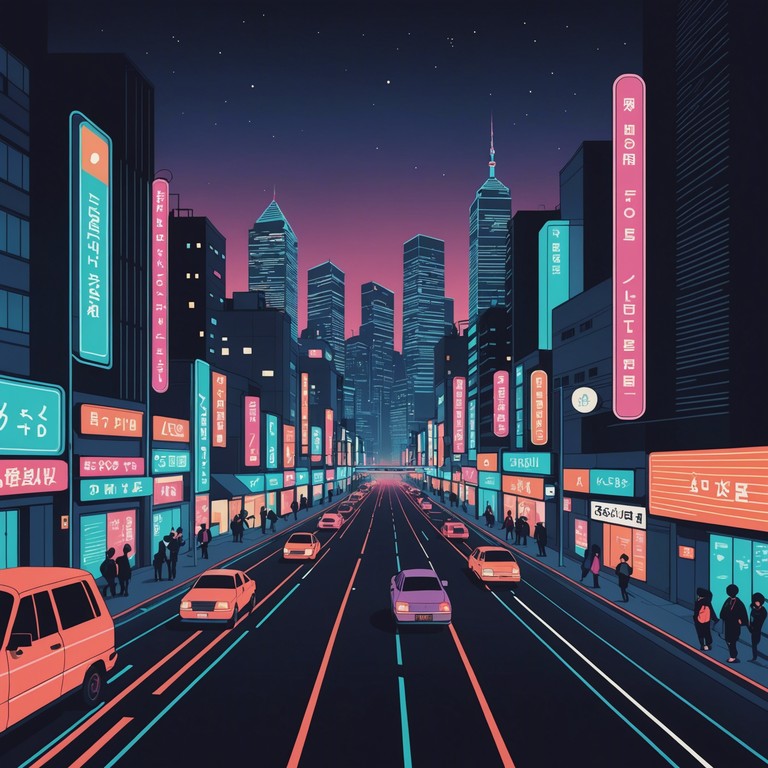 This track serves as a soundtrack for a night out in the neon soaked streets of seoul. It combines traditional korean musical elements with vibrant beats and futuristic synths, reflecting the contrast between ancient heritage and the high tech, high energy of modern korea.