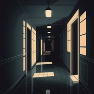 melodies drift like shadows in darkness