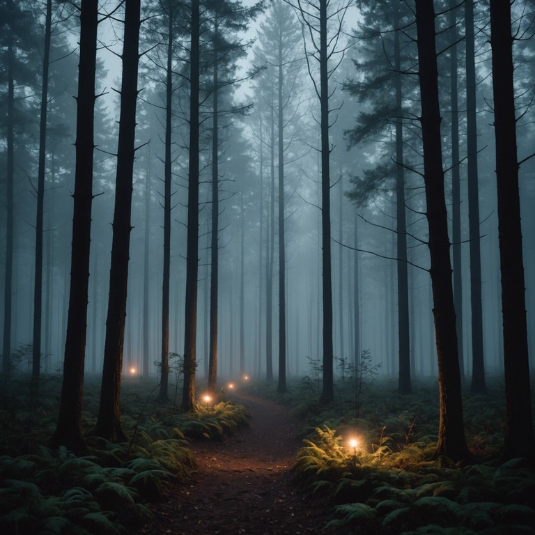 Imagine a soundscape where the mystical aura of twilight merges seamlessly with the electric thrill of glam rock. The use of electric guitar amplifies this blend, creating an entrancing melody that feels both ancient and modern. This track would ideally capture the essence of mystery and charm, mixing profound mystic elements with glittering rock textures.