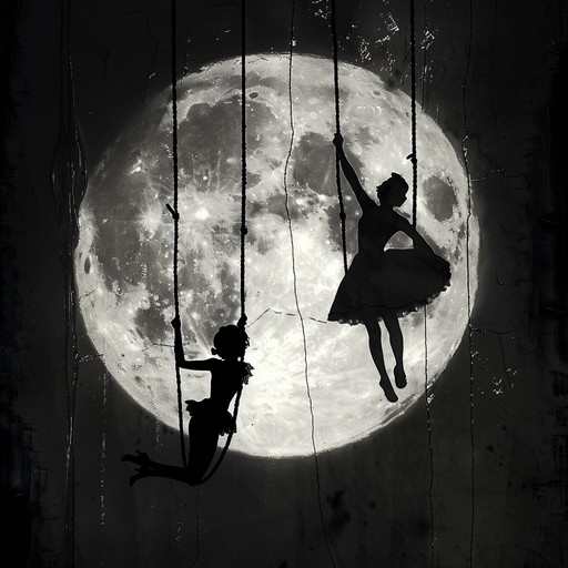 Enter a nocturnal world of shadowy circus performers and eerie melodies. This instrumental track intertwines whimsical accordion riffs with dark undertones, capturing a sinister cabaret atmosphere. Perfect for evoking images of haunted carnivals and enigmatic performers.