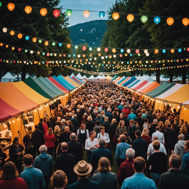 Combining the vibrant energy of german schlager with a modern electronic twist, this track features thrilling synth lines intertwined with classic accordion melodies, creating a dynamic blend of old and new. The piece aims to evoke the lively atmosphere of a bavarian festival, immersing listeners in a blend of cultural tradition and contemporary electronic music.