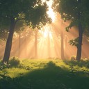 ethereal fusion of tranquil, eclectic, and serene elements