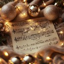 an instrumental neoclassical piece radiating festive warmth and joy