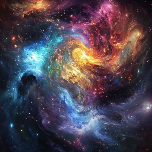 An instrumental piece that fuses traditional middle eastern melodies with futuristic electronic beats, creating a mesmerizing soundscape that transports listeners through a trippy, otherworldly experience