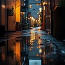 evocative rhythms capturing urban solitude and reflection