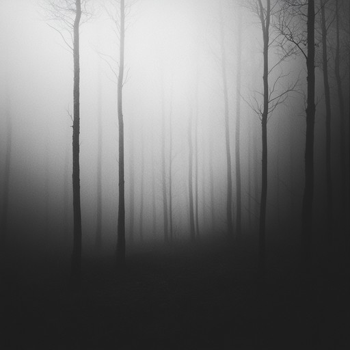 Melding eerie rock inflections with a deep ambient undercurrent, this piece is designed to haunt the listener's senses. The interplay between the electric guitar's ghostly echoes and ambient layers crafts an atmosphere that feels both deeply foreboding and mesmerizingly mysterious. The music sways between quiet dread and bursts of intimidating crescendos.
