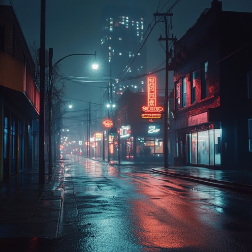 Journey through a city's dark underbelly with this sinister soundscape, blending ominous synths with haunting trip hop beats. Ideal for a night time thriller vibe.