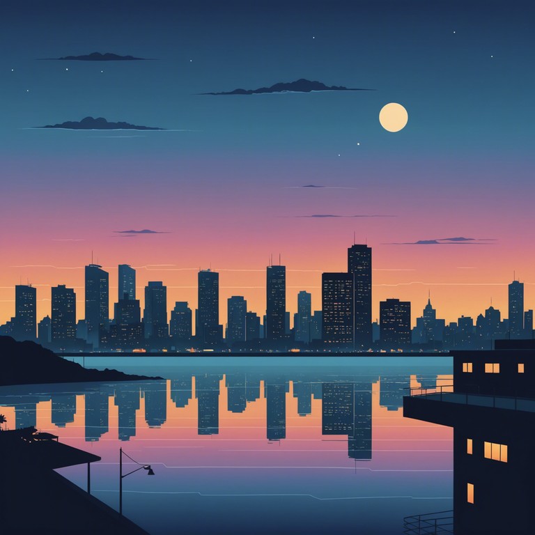 This alternative version emphasizes a slightly more urban feel while retaining the peaceful essence of reggaeton. The steel drum plays melodious tunes that echo the soft waves against the cityscape, making it perfect for relaxation or gentle movement.