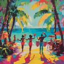 feel the island spirit with lively calypso beats