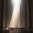 heavenly voices with ethereal harmonies, uplifting spiritual journey.