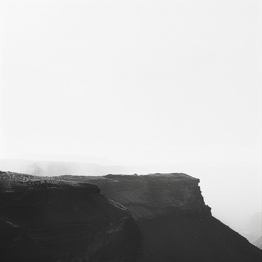 Imagine a melody that carries the feel of vast canyons and wild, windy landscapes, a rock instrumental that mixes the echo of guitar strings with the solitude of nature. This track would capture the essence of being alone in a vast expanse, with each strum reflecting the echoes of a canyon.