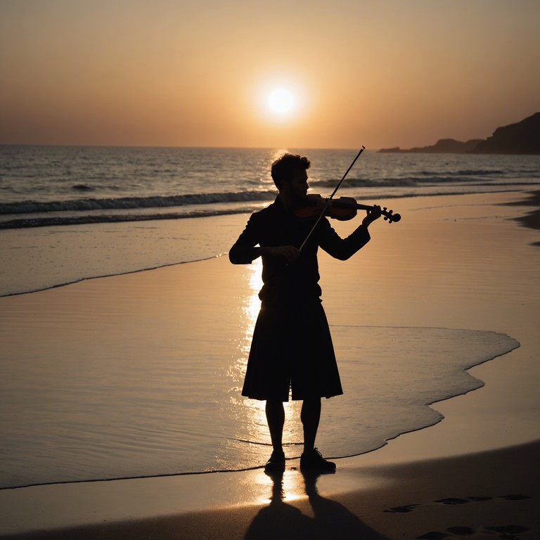 A violin serenades amidst the backdrop of soothing latin beats, crafting a narrative of lost love and timeless yearning. The melody, while romantic and full of longing, pairs beautifully with a rhythmic undercurrent that speaks to the soul's deepest desires.