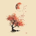 a gentle, flowing melody that evokes the beauty of fall