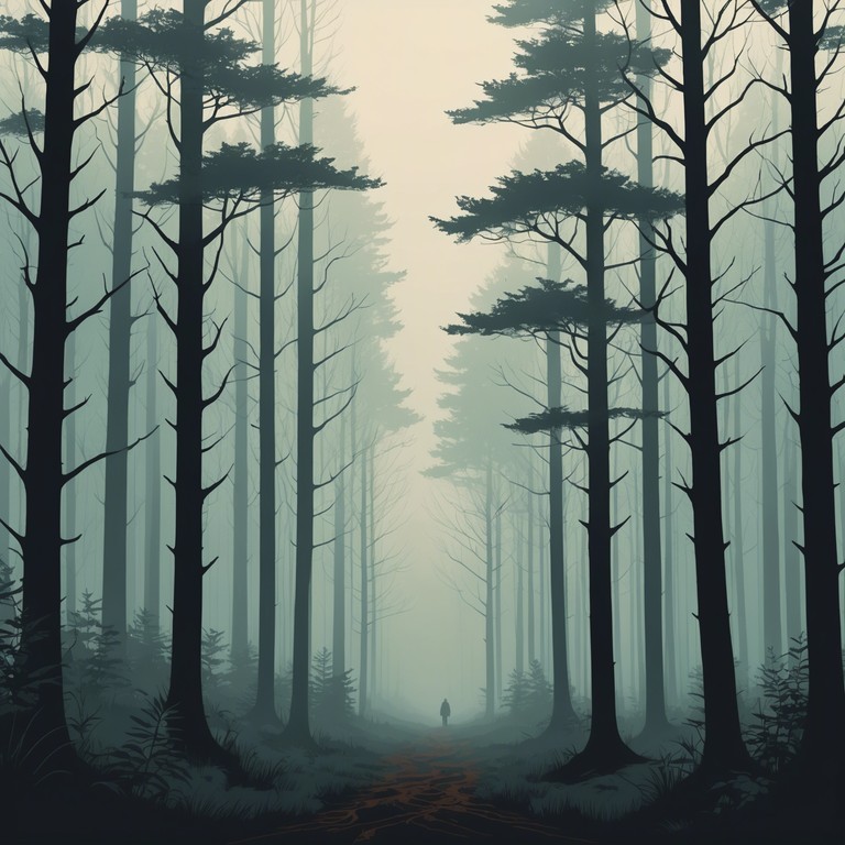 This track features an unsettling blend of traditional ethnic instruments and modern synthesis to create a chilling atmosphere that conjures images of ancient ceremonies and forgotten spirits. The eerie melody is accentuated by the haunting sound of the duduk and subtle electronic elements, evoking the sense of being watched by unseen ancestors.