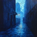 mysterious blues rock guitar riff with haunting atmosphere