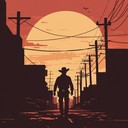 instrumental fusion of urban beats and western guitar twangs
