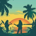 joyful reggae tune with energetic rhythms for celebrations
