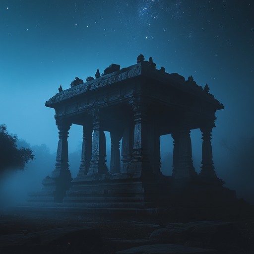 This instrumental piece features haunting sarangi melodies that evoke the enigmatic atmosphere of hidden temples in india, blending traditional hindustani classical music with ambient sounds.