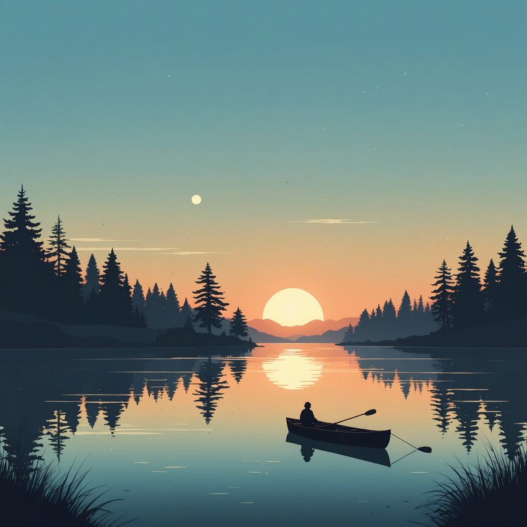 Picture the first light of day gently illuminating a quiet lake, the soft piano melodies echoing the subtle stir of nature awakening. A piece that brings comfort and calm, perfect for reflective moments.