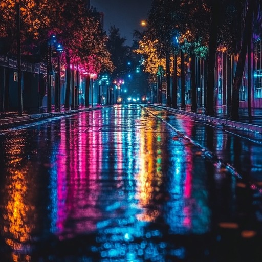 An instrumental chillwave piece that captures the sensual essence of nighttime in the city, weaving together lush synths and ambient sounds to evoke memories and emotions under neon lights