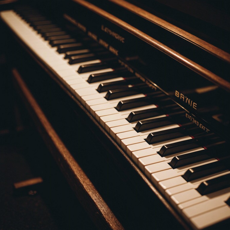 A tender composition enhancing the delicate tones of a warm electric piano, creating a serene and personal listening experience. Ideal for reflective evenings or gentle morning awakenings.