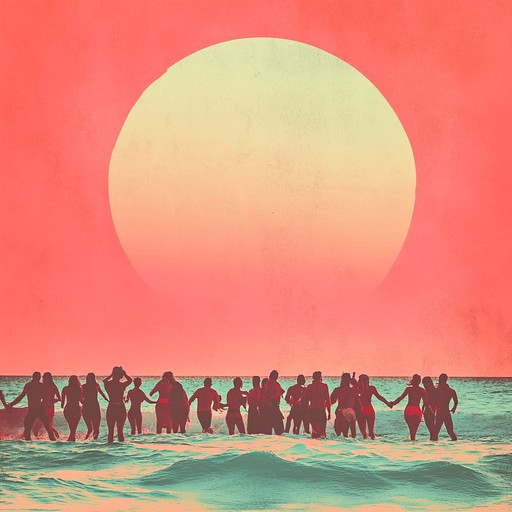 This instrumental track captures the vibrant energy and rhythm of a joyous salsa celebration. Bright trumpet melodies entwine with energetic percussion, echoing the feel of a lively beach sunrise party. The dynamic arrangement keeps listeners dancing, creating an infectious sense of happiness and euphoria, perfect for uplifting any festive occasion.