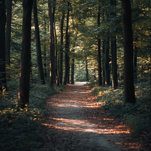 A soothing instrumental combining soft acoustic guitar with ambient synth layers, creating a peaceful soundscape that encourages introspection and emotional reflection.