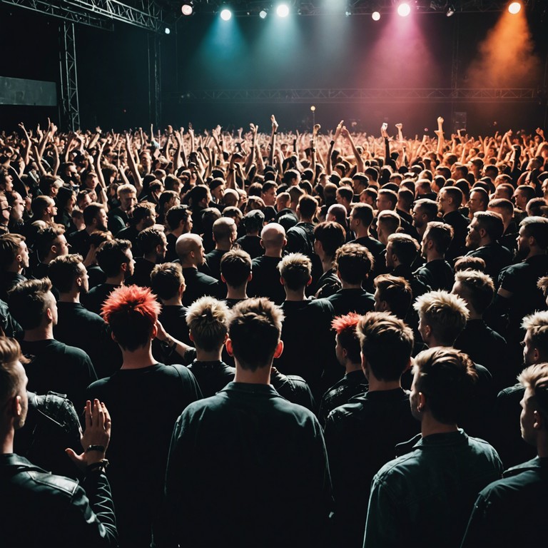An instrumental track that captures the essence of grassroots punk rebellion, mixed with a sense of positive change and the power of unity, driven by intense guitar play and relentless energy.