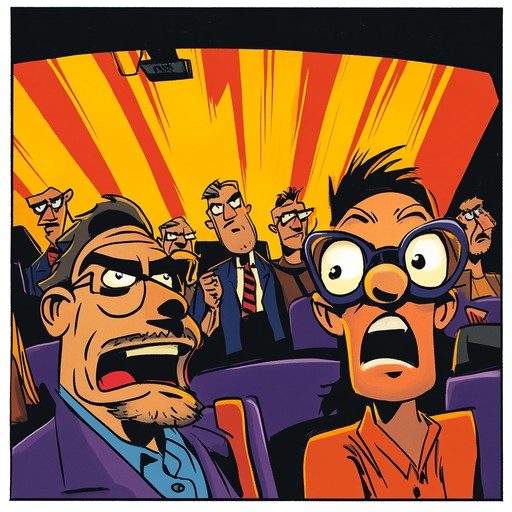 This alternative version emphasizes even more on the slapstick nature and spontaneous comedic moments commonly found in classic animations, using a series of exaggerated musical phrases and unpredictable instrumental solos.