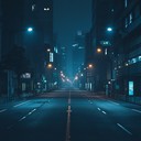 calm and intimate night sounds in an urban setting