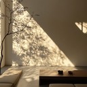 soft chords gently weave stories of quiet peaceful nights