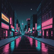 grooves glide under neon lights effortlessly
